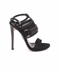 Sandalo nero Via Nolfi 56