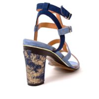 Sandalo blu e celeste Tanya Heath - immagine 3