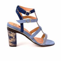 Sandalo blu e celeste Tanya Heath