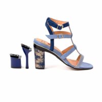 Sandalo blu e celeste Tanya Heath - immagine 6