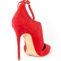 Decoltè rosso camoscio Schutz - immagine 3