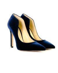 Decoltè velluto blu Islo