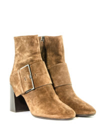 Stivaletto camoscio cuoio The Seller