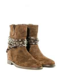 Stivaletto camoscio marrone The Seller