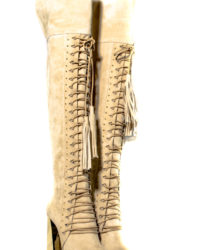 Stivale beige Via Nolfi 56