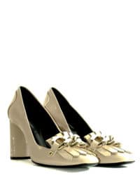 Decoltè beige vernice Casadei