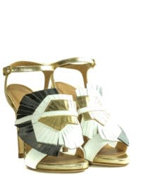 Sandalo oro e argento Marc Ellis