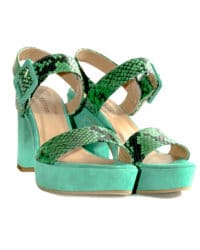 Sandalo pitone verde Tattoo
