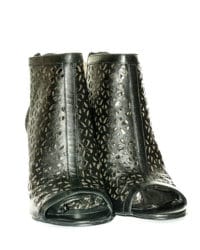 Tronchetto nero traforato Whatfor