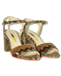 Sandalo marrone Manas