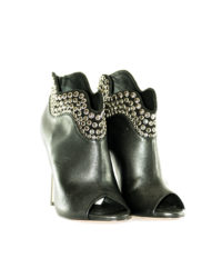 Tronchetto nappa nera Ninalilou