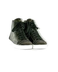 Sneakers nera con borchie LolaCruz