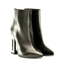 Tronchetto nero tacco bucato Marc Ellis