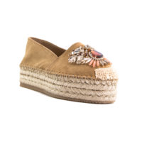 Espadrillas gioiello beige Fiorina - immagine 2