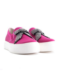 Slip-on raso fuxia 181