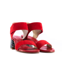 Sandalo basso rosso Tattoo