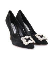 Decoltè nero gioiello Sacco