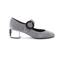 Ballerina argento e nera Festa - immagine 3