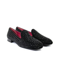 Mocassino swarovsky nera 181