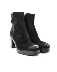 Tronchetto spazzolato nero The seller