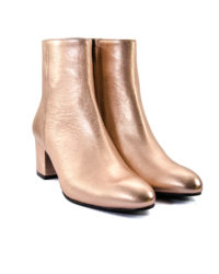 Tronchetto laminato oro rosa RosadiSharon