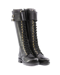 Stivale nero con lacci Tattoo