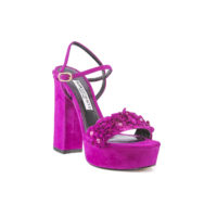 Sandalo alto magenta Sacco - immagine 2