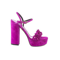 Sandalo alto magenta Sacco - immagine 3