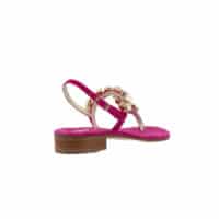 Sandalo fuxia multicolor Fiorenza - immagine 4