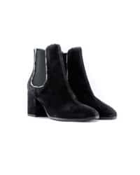 Tronchetto nero camoscio di Jeannot