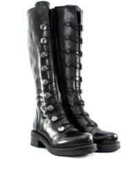 Stivale alto nero Tattoo