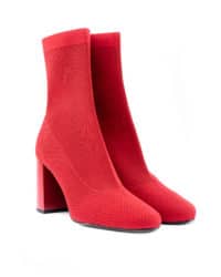 Stivaletto rosso elasticizzato rosso What For