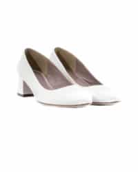 Decoltè raso bianco O'pen by Penrose