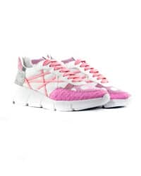 Sneakers rosa pois L4K3