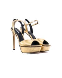 Sandalo alto oro Lolacruz