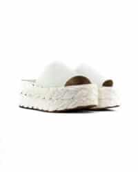 Ciabatta bianca jeannot