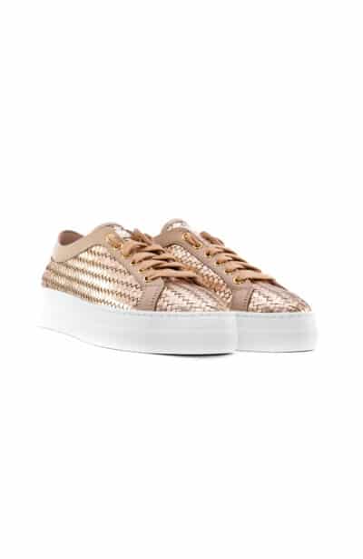 Sneakers spiga oro rosa Stokton