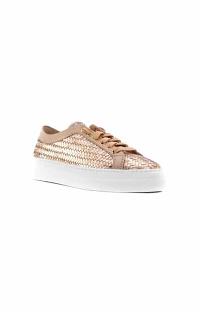 Sneakers spiga oro rosa Stokton - Image 2