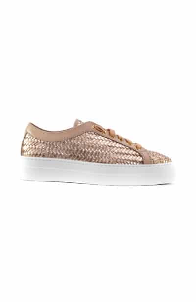 Sneakers spiga oro rosa Stokton - Image 3