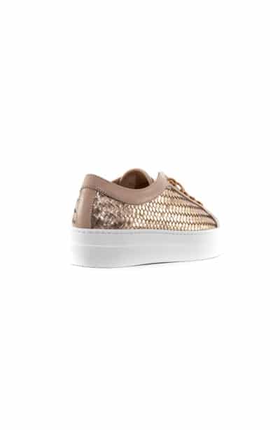 Sneakers spiga oro rosa Stokton - Image 4