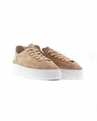 Sneakers camoscio nude Stokton