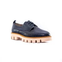Scarpa allacciata blu Le Petit - immagine 2