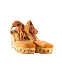 Espadrillas corallo Alma