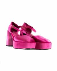Maryjane platform fuxia Jeannot