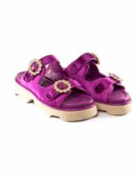 Ciabatta viola jeannot