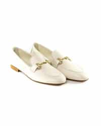 Mocassino bianco Illogica
