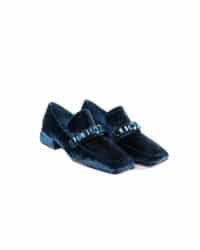 Mocassino velluto  Blu  Jeannot