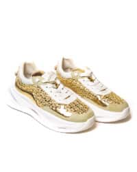 Sneakers oro Barachini