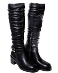 Stivale  nero Barachini